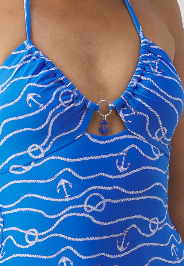 Seafolly SAIL DRAWSTRING HALTER ONE PIECE