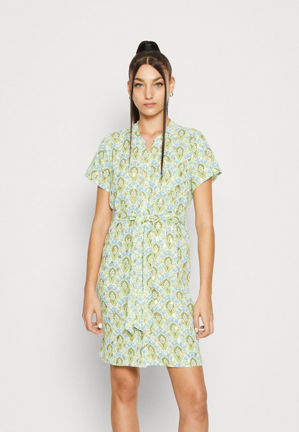 VILA VIZINO V NECK SHORT SHIRT DRESS