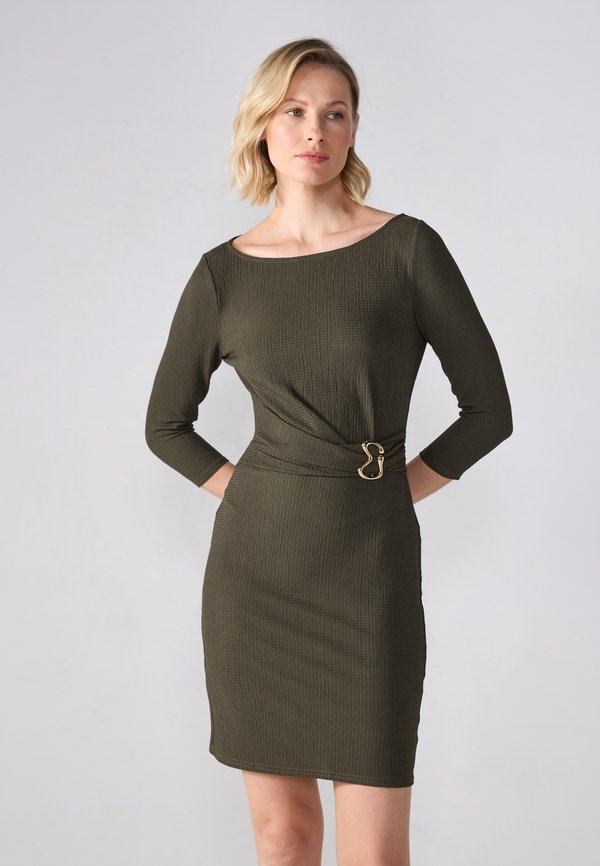 Anna Field by Zalando BUCKLE CRINKLED MINI DRESS