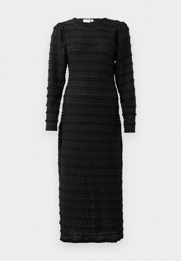 VILA VICOLOMBA O NECK MIDI DRESS
