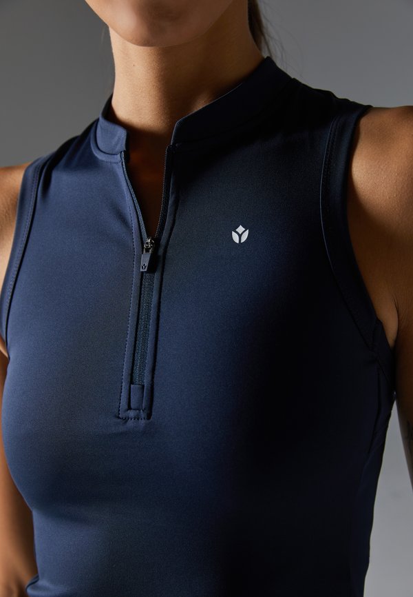 Even&Odd active by Zalando TENNIS 1/4 ZIP SLEEVELESS TOP