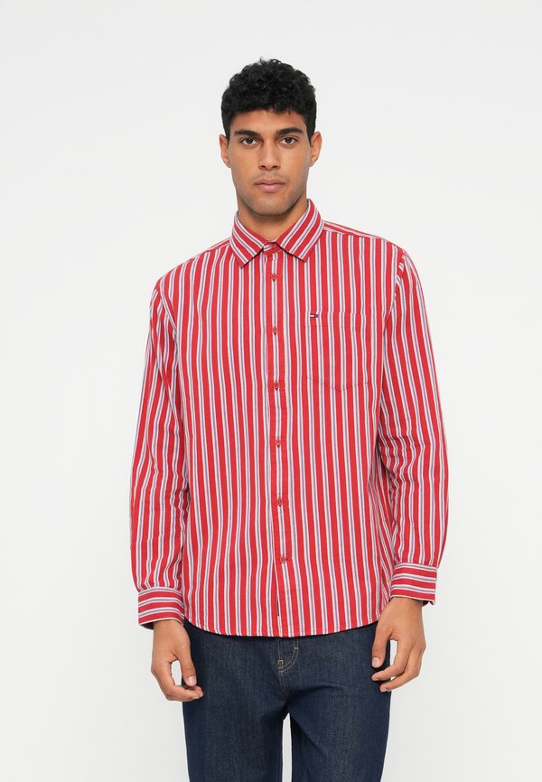 Tommy Jeans RELAXED FIT STRIPE TWILL SHIRT
