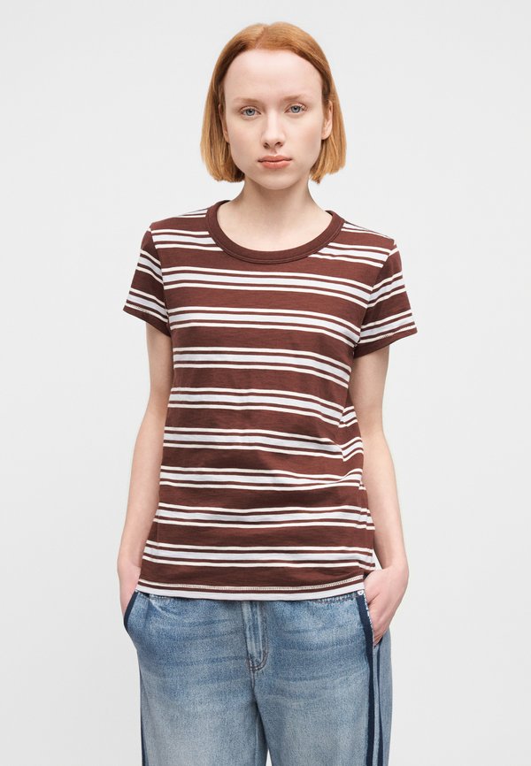 rag & bone THE SLUB STRIPED TEE