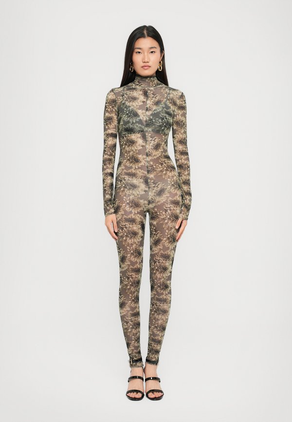 Norma Kamali LONG SLEEVE CATSUIT