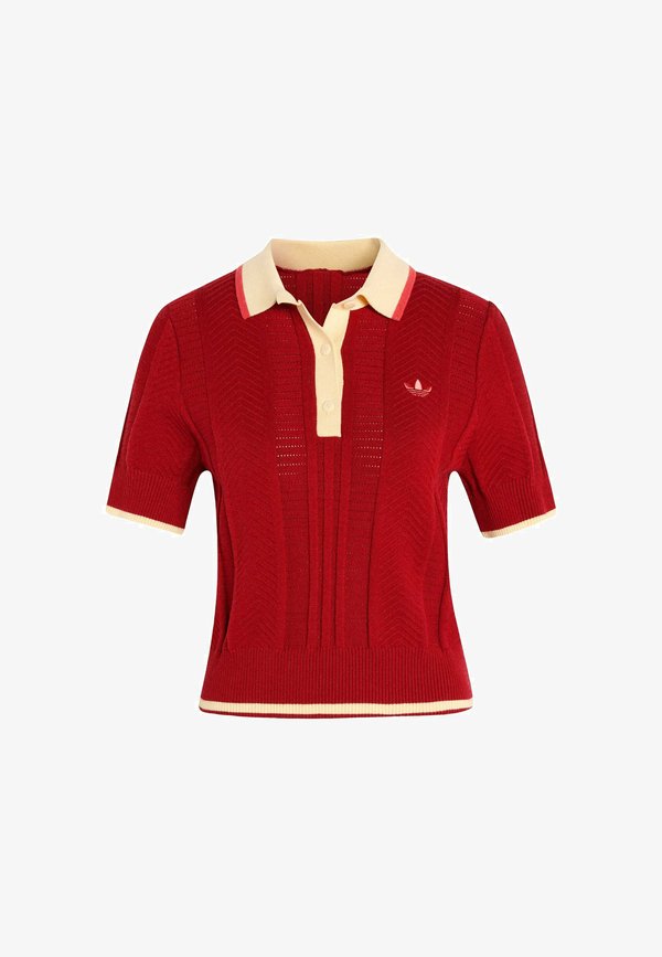 adidas Originals POLO SH SLEEVES - Polo shirt - team victory red