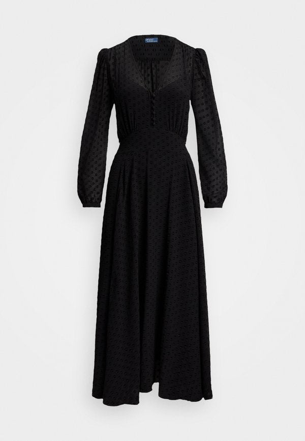 Polo Ralph Lauren SILK-BLEND BLOUSON DRESS