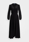 Polo Ralph Lauren SILK-BLEND BLOUSON DRESS