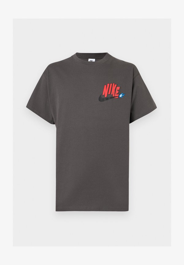 Nike Sportswear TEE UNISEX - Print T-shirt - medium ash