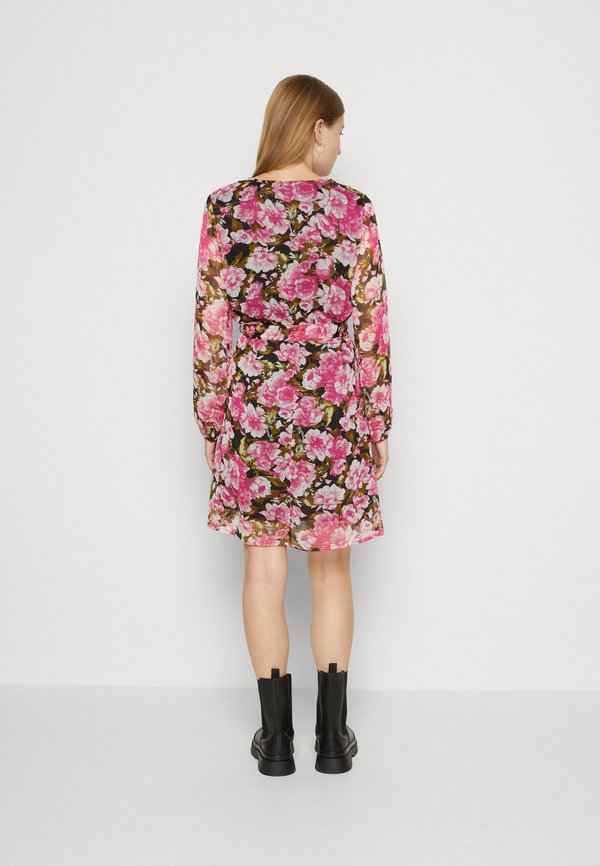 ONLY ONLSAGA V NECK BUTTON DRESS