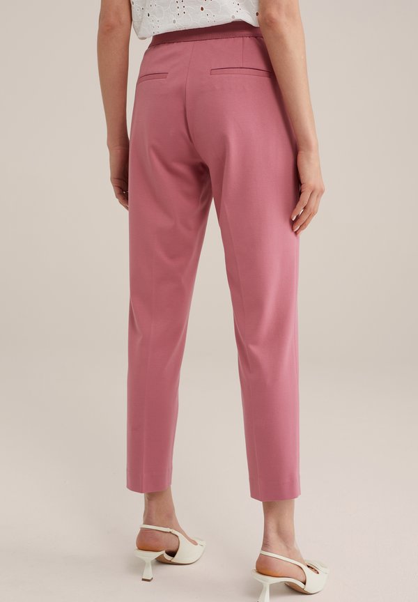 WE Fashion DAMES SLIM FIT PANTALON MET STRETCH