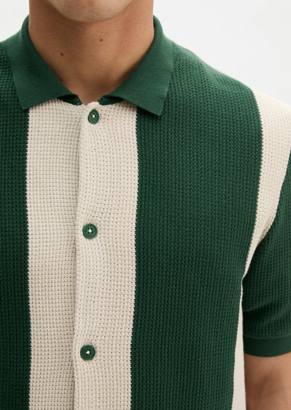 Marc O'Polo MOP CLUB '67 KNITTED SHIRT, STRIPED