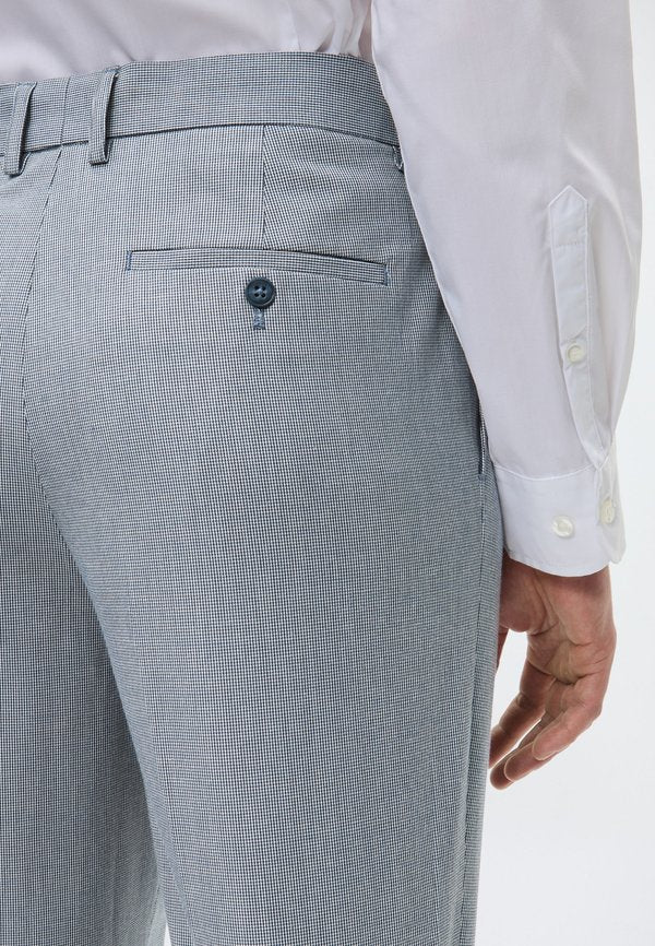 Lindbergh MICRO HOUNDTOOTH SUIT CROPPED