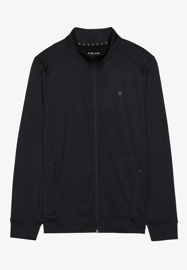 Pier One Sport by Zalando LONG SLEEVE ZIP UP TRAINING JACKET WITH POCKETS