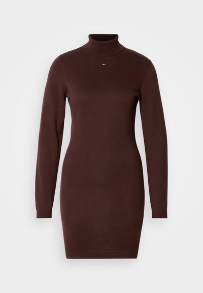 Tommy Jeans TURTLENECK SWEATER DRESS