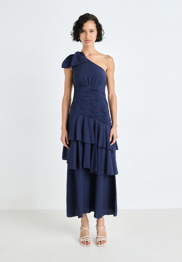 VILA VILINE ONE SHOULDER ANKLE DRESS