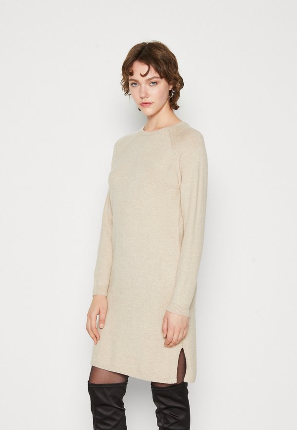 JDY JDYMARCO O NECK SLIT DRESS