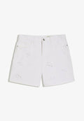 Bershka Denim shorts - beige