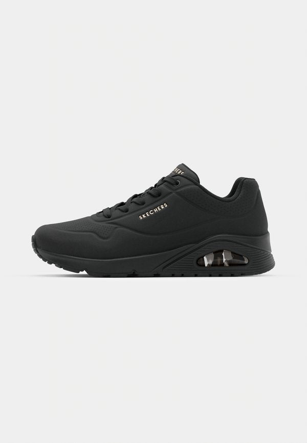 Skechers UNO WIDE FIT - Trainers - black