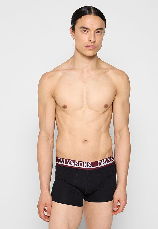 Only & Sons ONSTREY SOLID BOXER 5 PACK