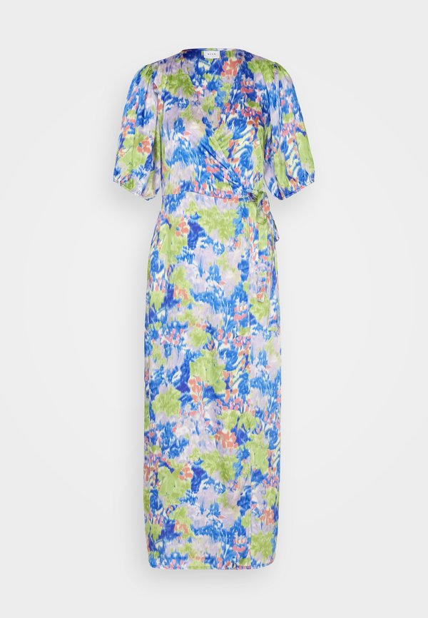 VILA VILAILA 2/4 WRAP MIDI DRESS