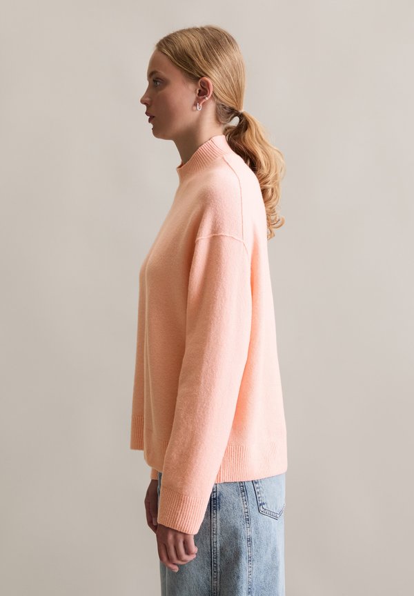 Marc O'Polo DENIM KNIT PULLOVER, LONGSLEEVE, MOCK NECK