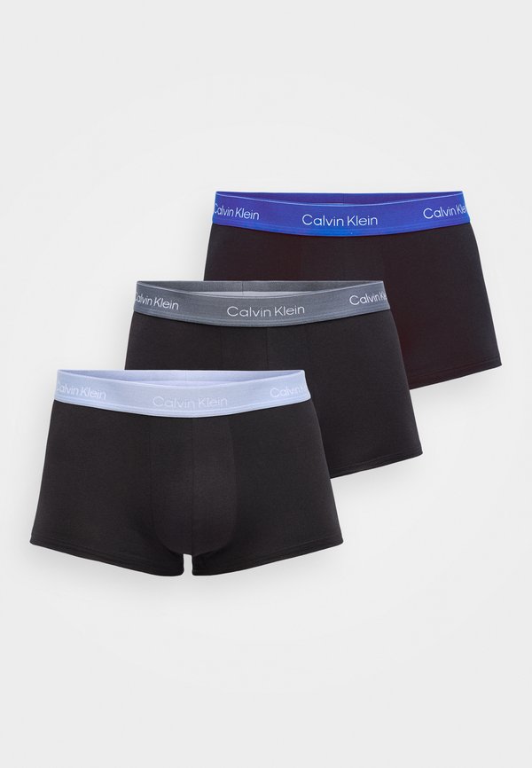 Calvin Klein Underwear TRUNK ICON COTTON STRETCH 3 PACK - Trunks - black