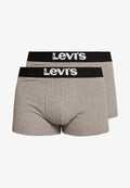 Levi's® SOLID BASIC TRUNK 2 PACK - Trunks - middle grey melange