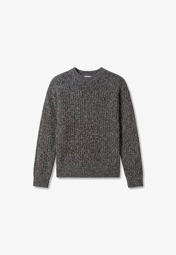 Calvin Klein Jeans Jumper - dark sapphire mouline