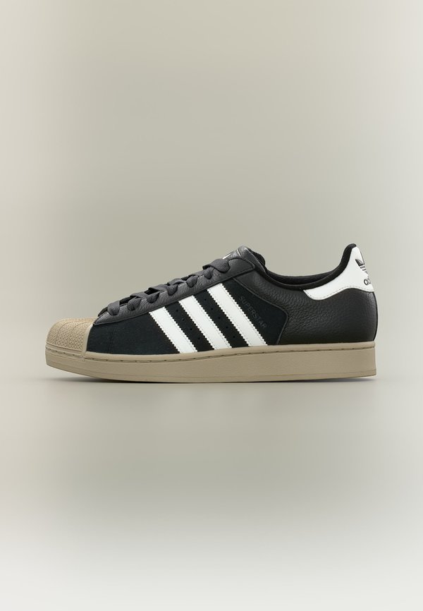 adidas Originals SUPERSTAR II UNISEX - Trainers - core black/core white/khaki three