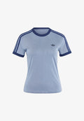adidas Originals 3S CALI TEE - Print T-shirt - night indigo/blue dawn/night indigo