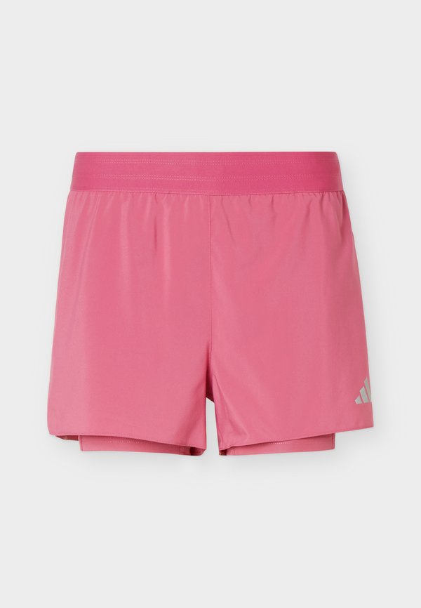 adidas Performance RUN - 2-in-1 shorts - dual magenta