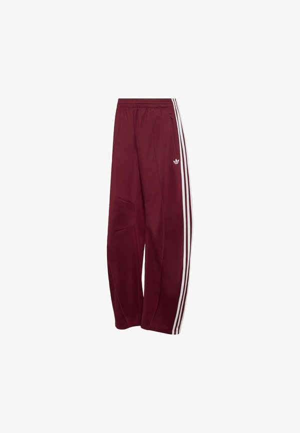 adidas Originals FIREBIRD BARREL PANTS - Tracksuit bottoms - maroon