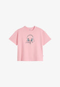 Levi's® Print T-shirt - lse denim headphones coral blush - pinks