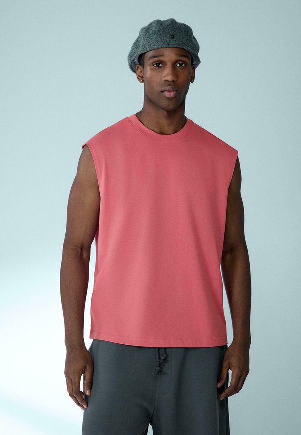 Bershka SLEEVELESS - Top - red