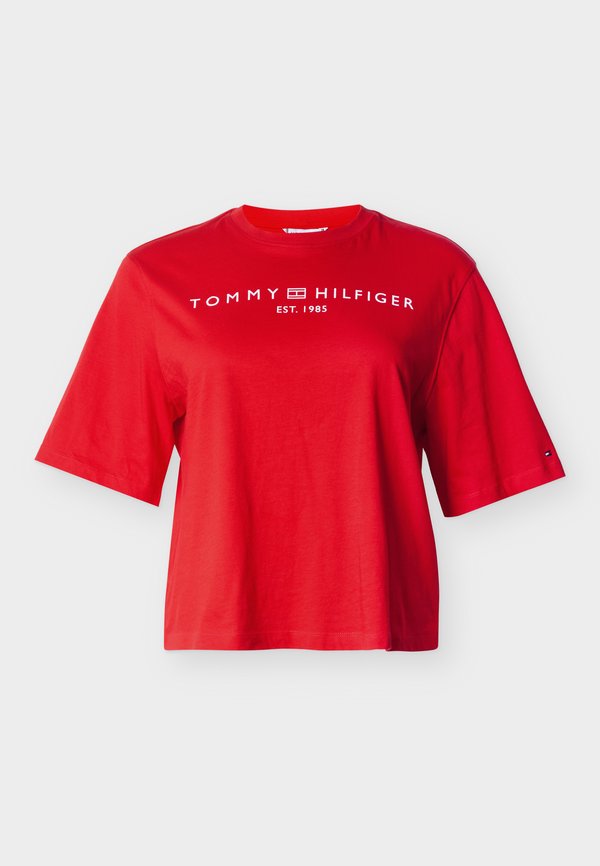 Tommy Hilfiger Curve CURVE LOGO RELAXED JERSEY T-SHIRT