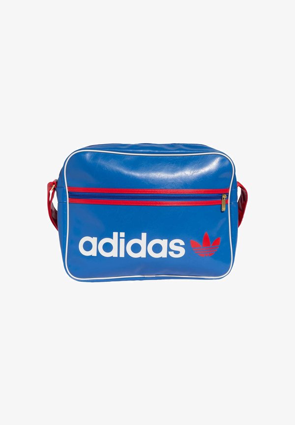 adidas Originals AIRLINER OG UNISEX - Cross body bag - blue/better scarlet