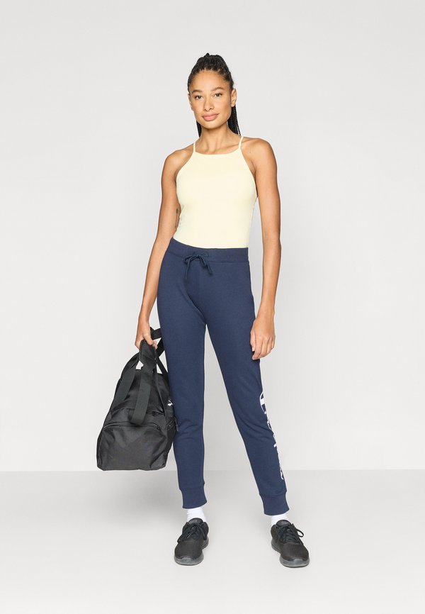 Champion BASICS CUFF PANTS LARGE LOGO