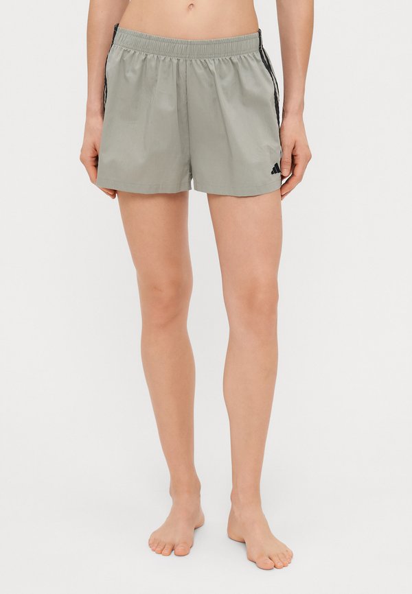 adidas Sportswear LOGO - Pyjama bottoms - silver pebble