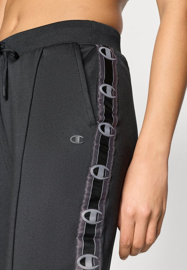 Champion SPORTS INSPIRED INTERLOCK STRAIGHT HEM PANTS WITH TAPE DETAILING