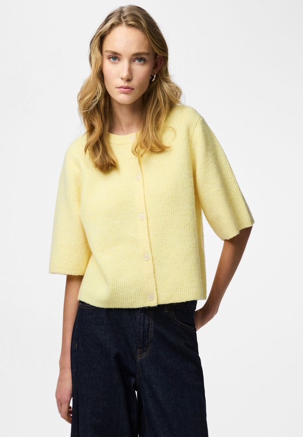 Pieces PCSILLY SS O-NECK KNIT CARDIGAN NOOS BC