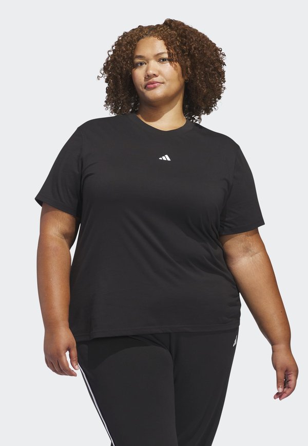 adidas Sportswear W IN SL SJ T - Basic T-shirt - black/white