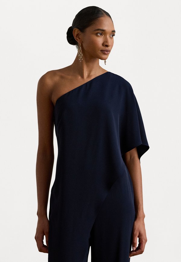 Lauren Ralph Lauren CAPE GEORGETTE ONE-SHOULDER JUMPSUIT