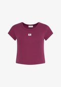 Calvin Klein Jeans LABEL TEE - Basic T-shirt - rhododendron