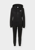 Puma HOODED SUIT FULL ZIP - Tracksuit - black