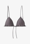 Mango ADULT - Bikini top - grey