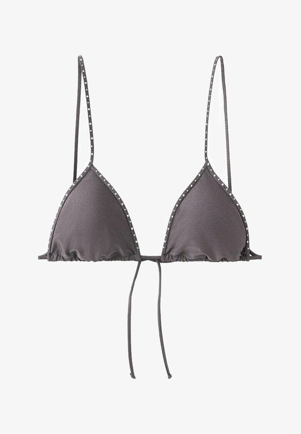 Mango ADULT - Bikini top - grey