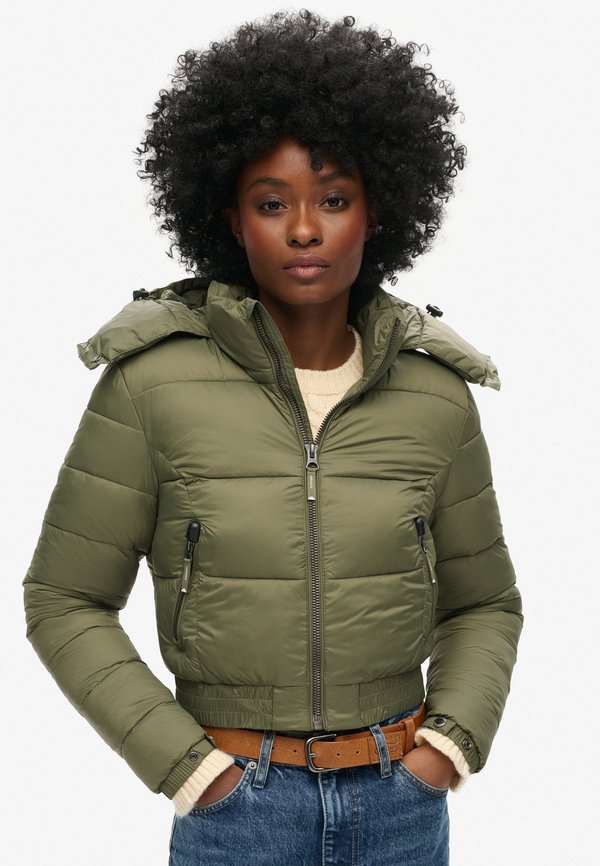 Superdry & Co CROP HOODED FUJI