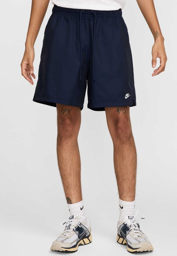 Nike Sportswear M NK CLUB FLOW SHORT - Tracksuit bottoms - obsidian white