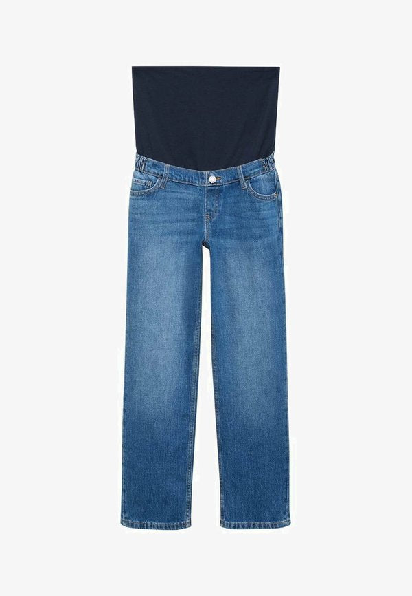 Mango Straight leg jeans - dark blue