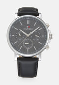 Tommy Hilfiger Watch - black/silver-coloured